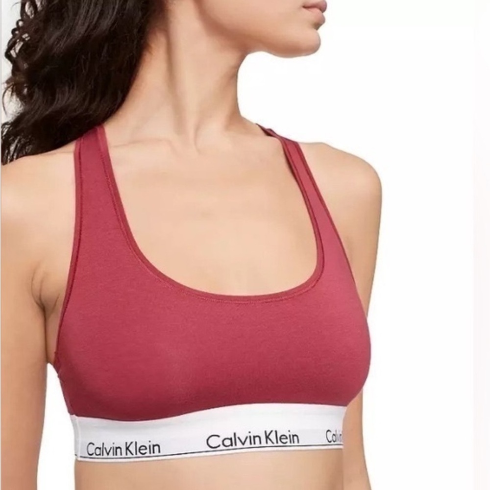 NWT - Calvin Klein Icon Cotton Modal Unlined Bralette